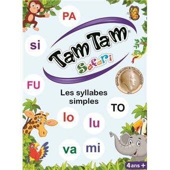 Tam Tam Les syllabes simples