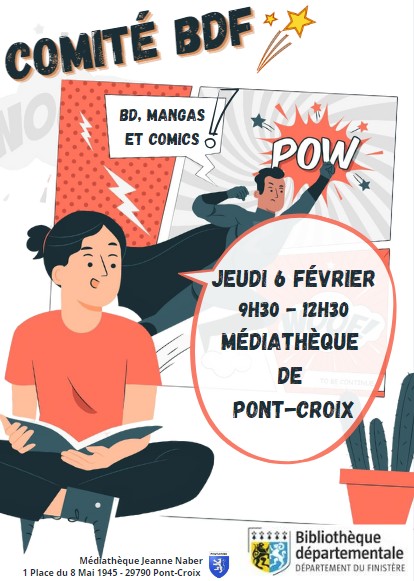 Comité BD , échange autour des BD, comics, mangas