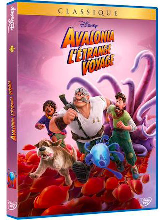 Jacquette du DVD "Avalonia, l'étrange voyage"